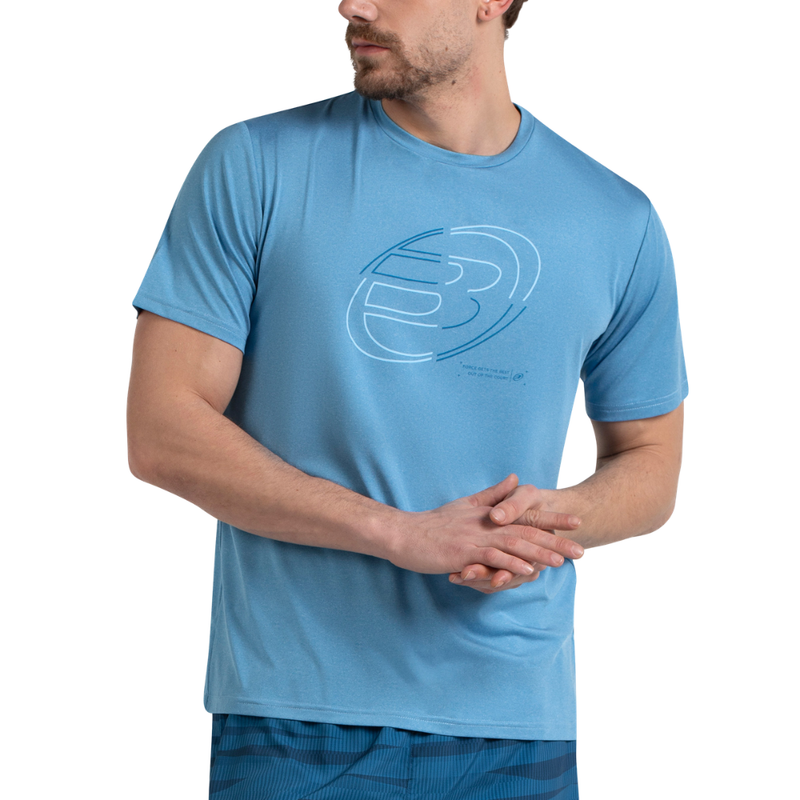 Camiseta Bullpadel Cuno Azul Claro - Esprit Padel Shop