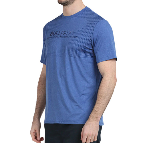 T-shirt Bullpadel Leteo bleu 3q - Esprit Padel Shop
