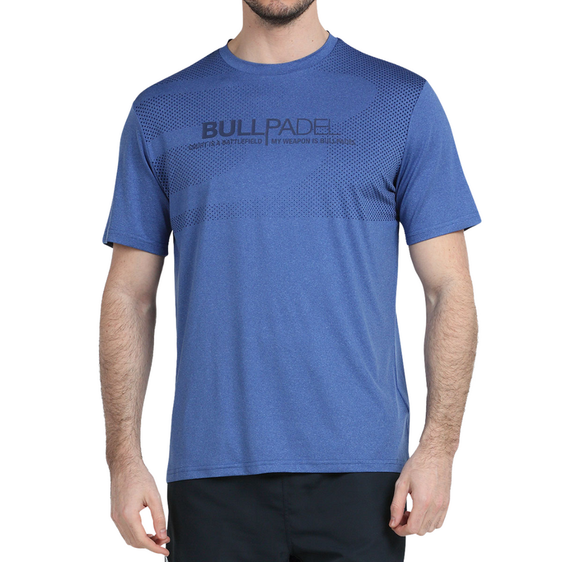 T-shirt Bullpadel Leteo Bleu - Esprit Padel Shop