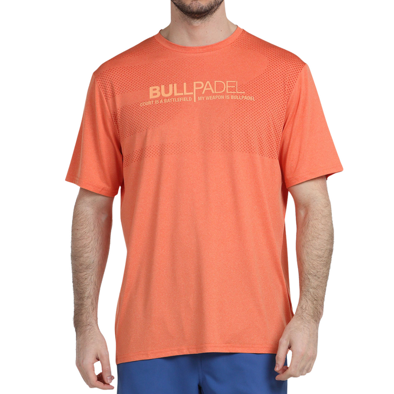 T-shirt Bullpadel Leteo Orange - Esprit Padel Shop