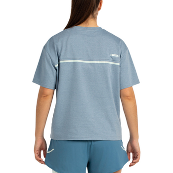 T-shirt Bullpadel Oyeme Bleu Femme - Esprit Padel Shop