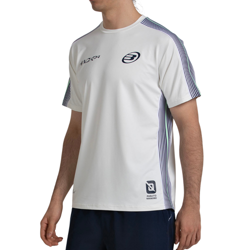 Camiseta Bullpadel Replica Paquito 26V Blanco - Esprit Padel Shop