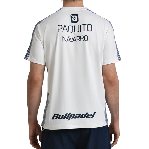 Camiseta Bullpadel Replica Paquito 26V Blanco - Esprit Padel Shop