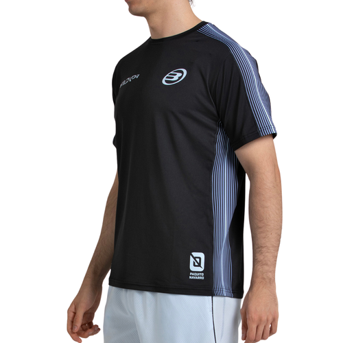 Camiseta Bullpadel Replica Paquito 26V Negro - Esprit Padel Shop