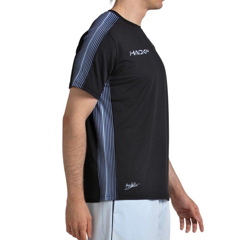 T-shirt Bullpadel Replica Paquito 26V Noir - Esprit Padel Shop
