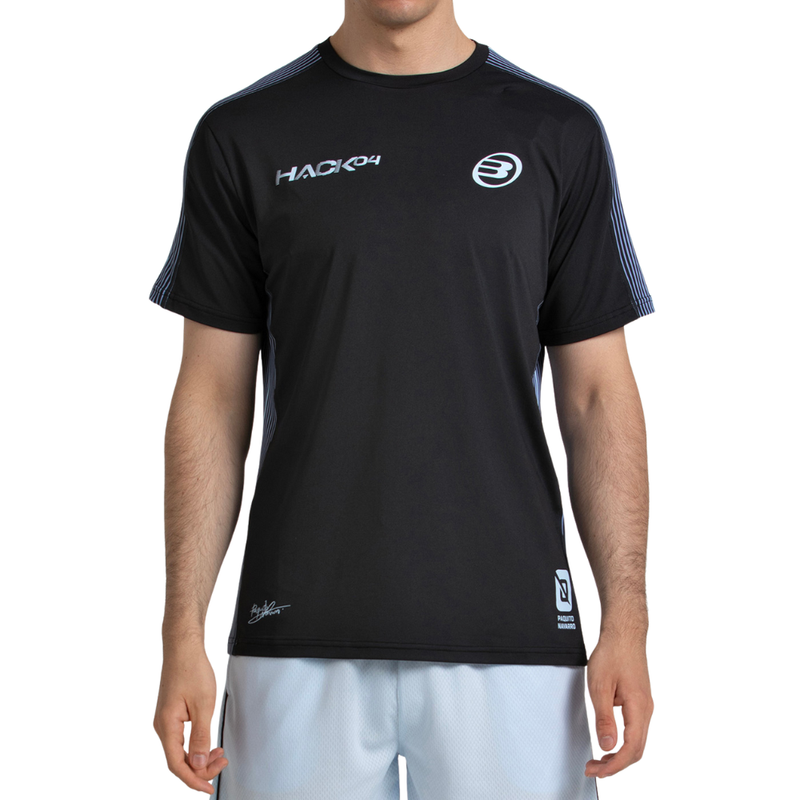 T-shirt Bullpadel Replica Paquito 26V Noir - Esprit Padel Shop
