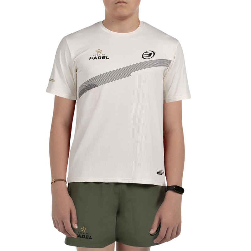 T-shirt Bullpadel Patos Blanc Junior - Esprit Padel Shop