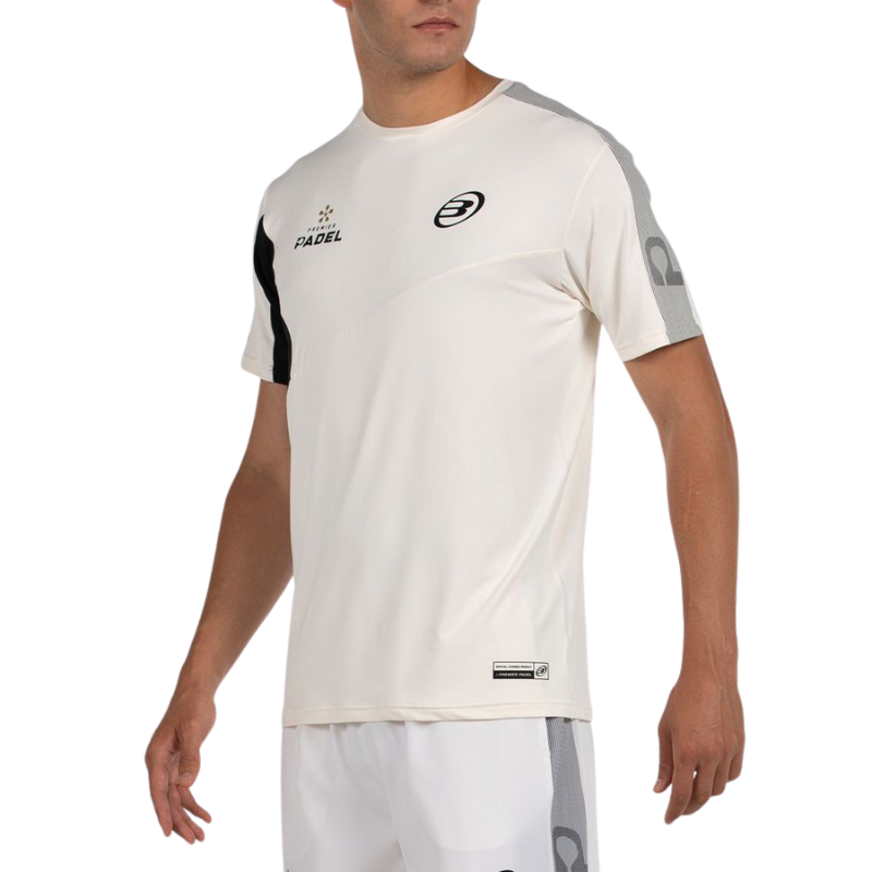 T-shirt Bullpadel Pocate Blanc - Esprit Padel Shop