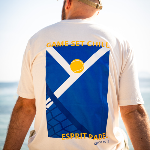T-shirt Esprit Padel Game Set Chill Unisexe - Esprit Padel Shop
