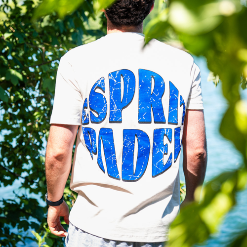 T-shirt Esprit Padel Vintage Bleu Unisexe - Esprit Padel Shop
