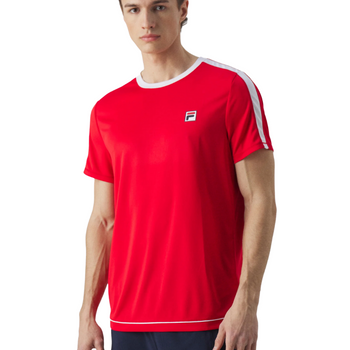 T-shirt Fila Elias rood - Esprit Padel Shop