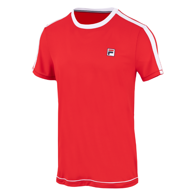 T-shirt Fila Elias Rouge - Esprit Padel Shop