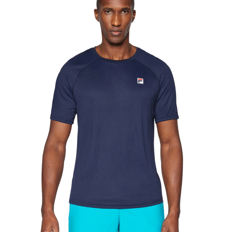 T-shirt Fila Holger Bleu Marine - Esprit Padel Shop
