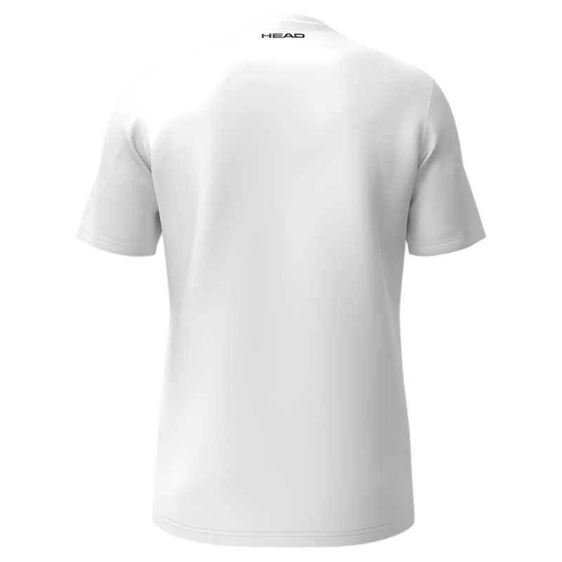 T-shirt Head Club Tech Blanc - Esprit Padel Shop