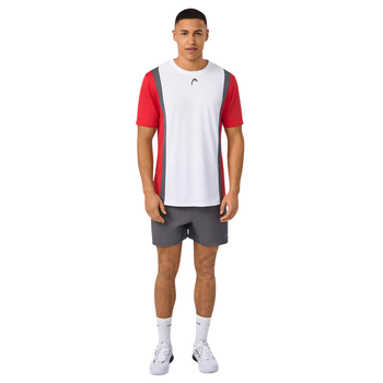 T-shirt Head Club Tech Rouge - Esprit Padel Shop