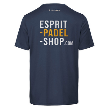 T-shirt Head EPS X Los Padelistos Blu marino - Esprit Padel Negozio
