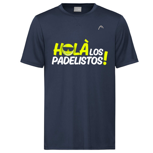 T-shirt Head EPS X Los Padelistos Blu marino - Esprit Padel Negozio