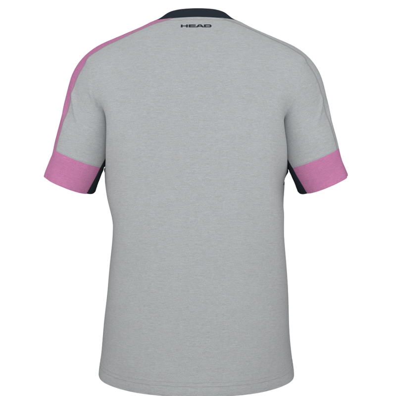 T-shirt Head Play Tech Gris rose - Esprit Padel Shop