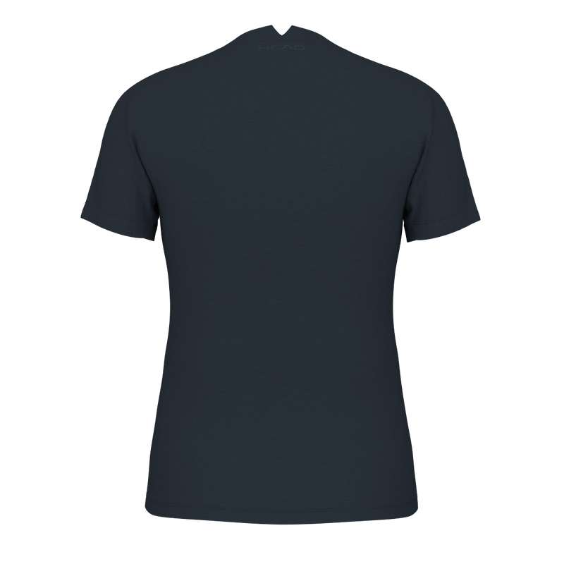 T-shirt Head Play Tech Marine femme dos- Esprit Padel Shop