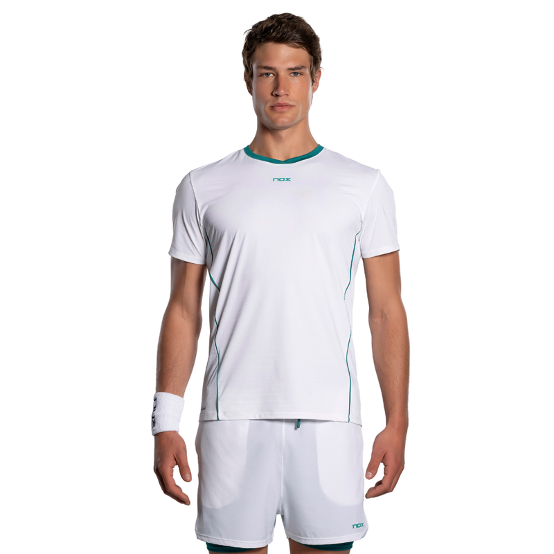 T-shirt Nox Pro Blanc 2026 - Esprit Padel Shop