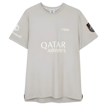 T-shirt Nox Replica Agustin Tapia AT10 Gris 2026 - Esprit Padel Shop