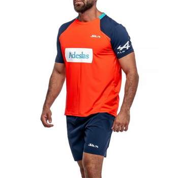T-shirt rossa Siux Replica Diablo Sanyo FW24 - Esprit Padel Negozio