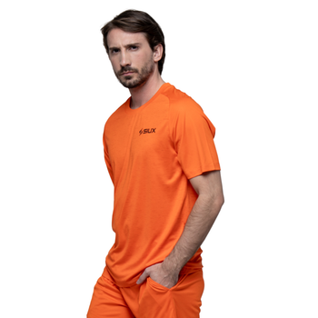 Siux Club orange T-shirt - Esprit Padel Shop