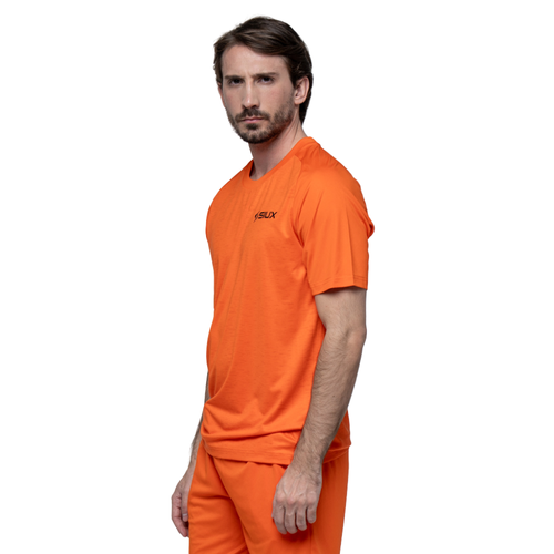 Siux Club orange T-shirt - Esprit Padel Shop