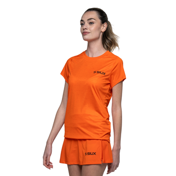 T-shirt donna Siux Club Arancione - Esprit Padel Negozio