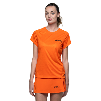T-shirt donna Siux Club Arancione - Esprit Padel Negozio