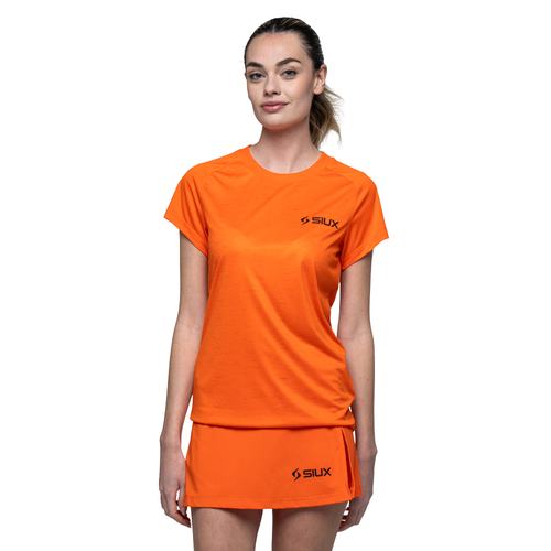 T-shirt donna Siux Club Arancione - Esprit Padel Negozio