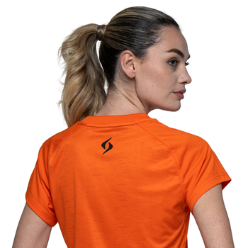 T-shirt donna Siux Club Arancione - Esprit Padel Negozio