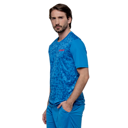 T-shirt Siux Cyber Bleu - Esprit Padel Shop