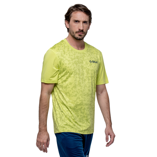T-shirt Siux Cyber Jaune - Esprit Padel Shop