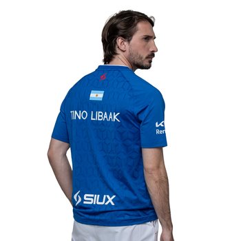 Maglietta Siux Replica Diablo Tino Libaak Blu 2026 - Esprit Padel Negozio