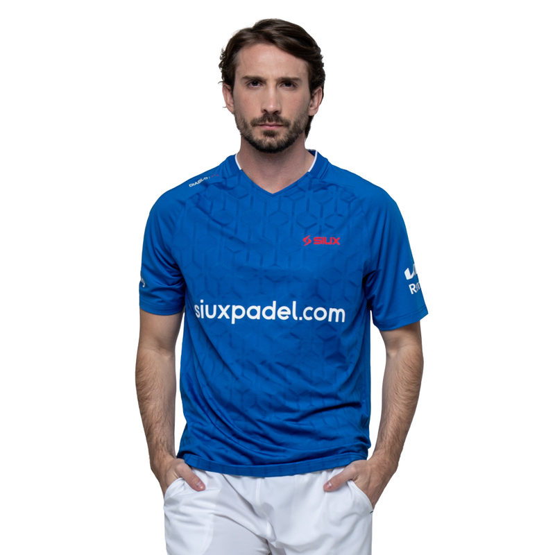 T-shirt Siux Replica Diablo Tino Libaak Bleu 2026 - Esprit Padel Shop