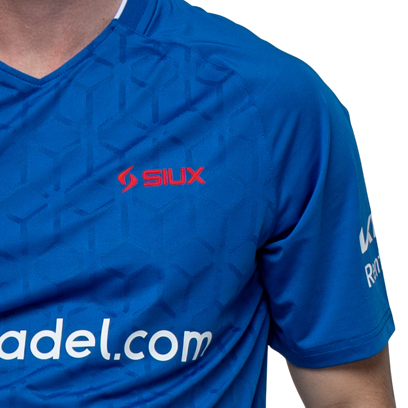T-shirt Siux Replica Diablo Tino Libaak Bleu 2026 - Esprit Padel Shop
