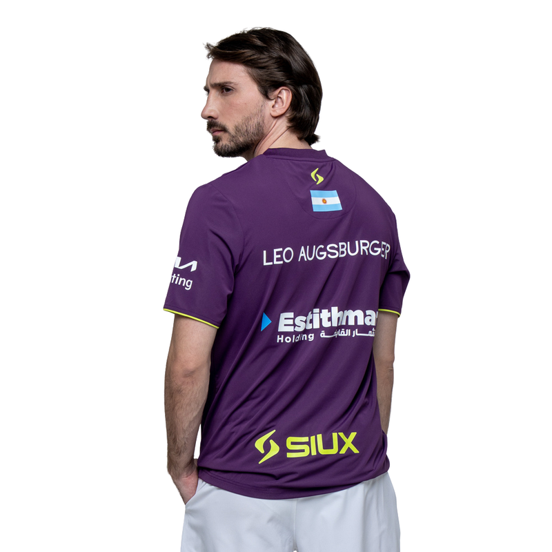 T-shirt Siux Replica Fenix Leo Ausburguer Violet 2026 - Esprit Padel Shop