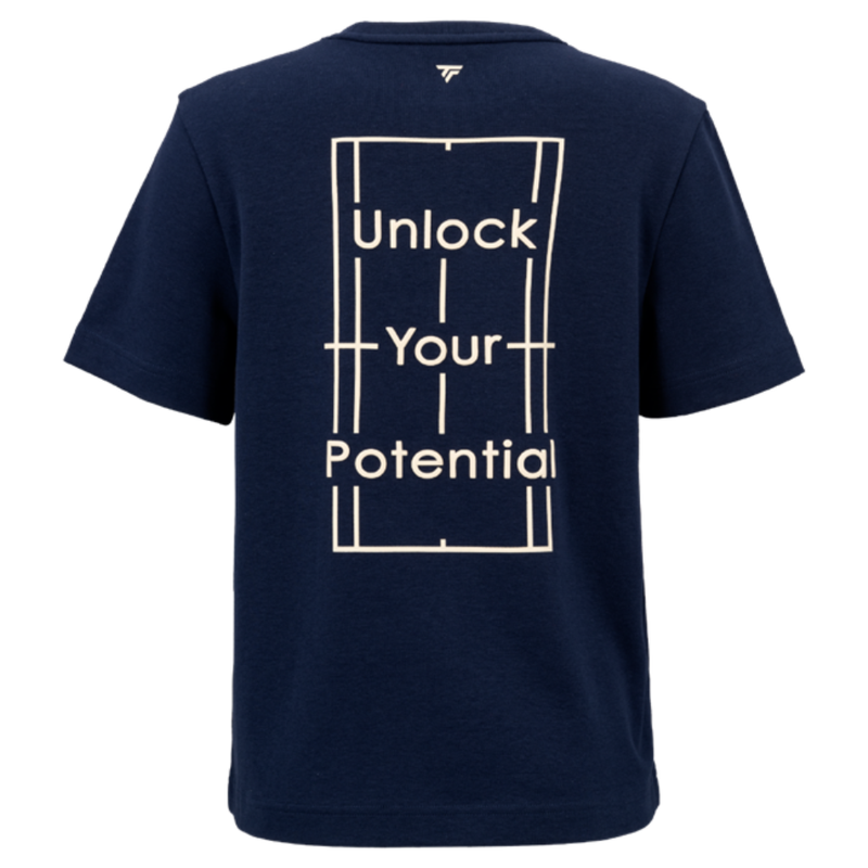 Tecnifibre Graphic Tee Women's T-shirt Navy Blue - Esprit Padel Shop