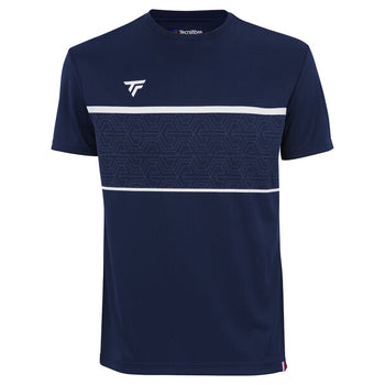 T-shirt Tecnifibre team tech marine face - Esprit Padel Shop