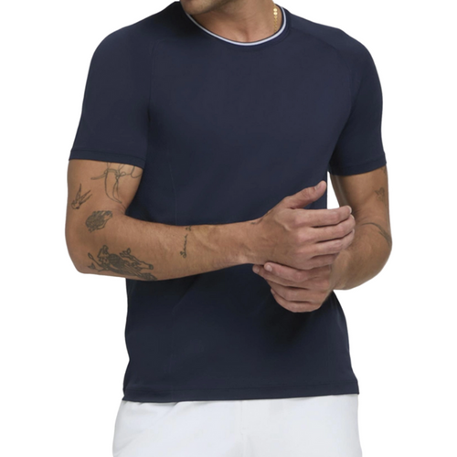 Camiseta Wilson Seamless Crew Azul Marino - Esprit Padel Shop