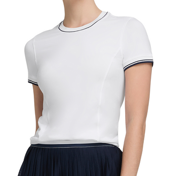 Camiseta Wilson Team Seamless Tee blanca para mujer - Esprit Padel Shop