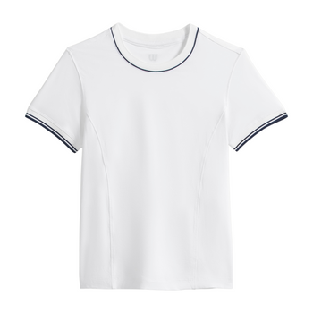 Camiseta Wilson Team Seamless Tee Blanco Mujer - Esprit Padel Shop