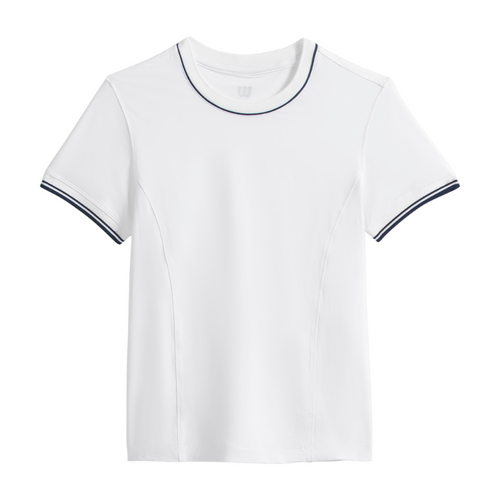 Camiseta Wilson Team Seamless Tee Blanco Mujer - Esprit Padel Shop