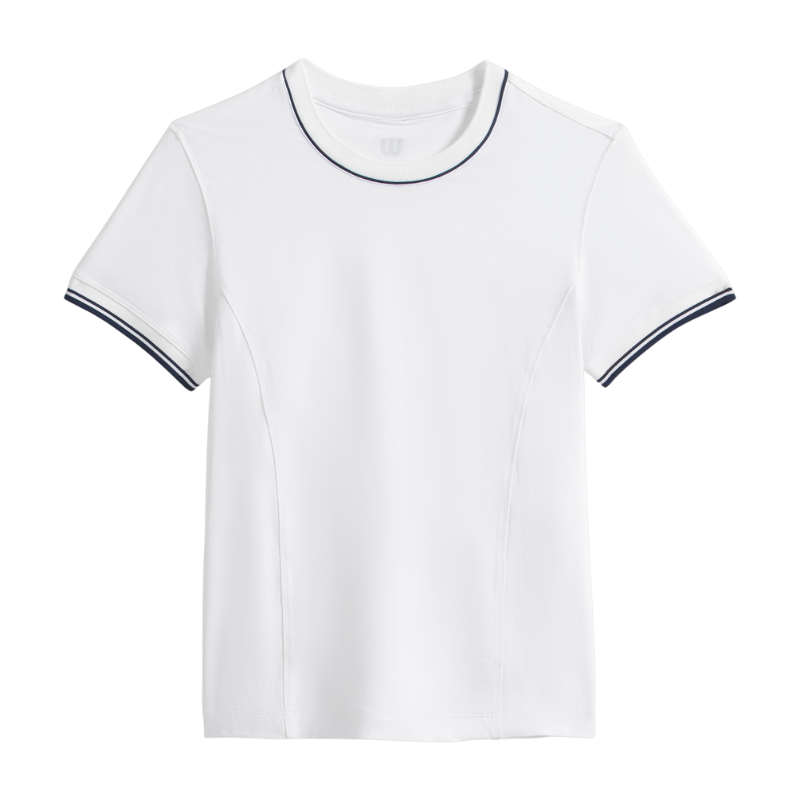 T-shirt Wilson Team Seamless Tee Blanc Femme - Esprit Padel Shop