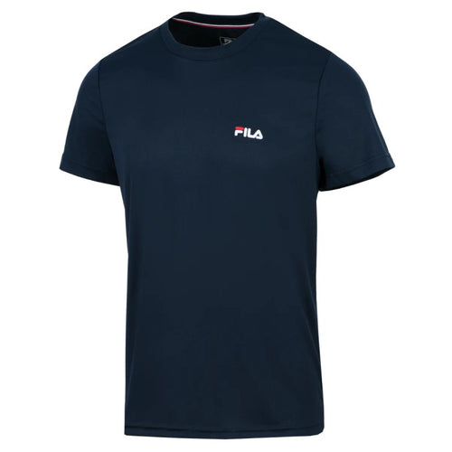 T-shirt Fila Logo Small katoen marineblauw - Esprit Padel Shop
