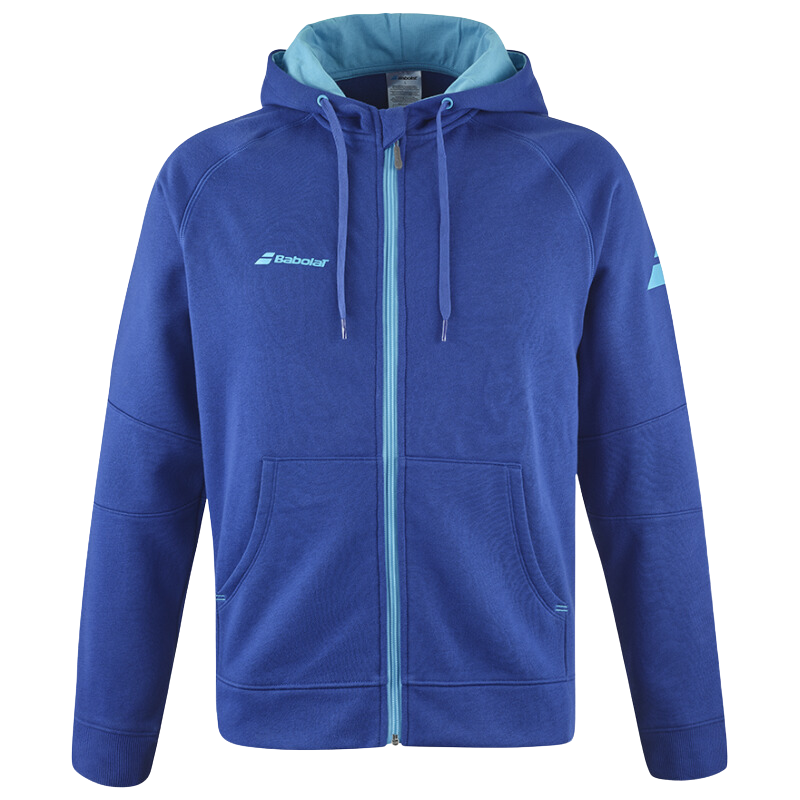 Veste Babolat Exercise Hood Jacket Bleu - Esprit Padel Shop