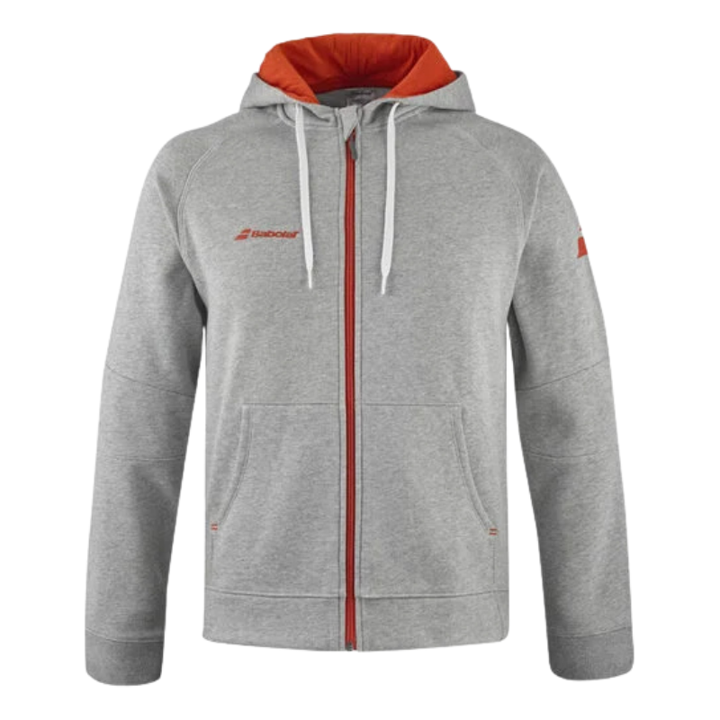 Veste Babolat Exercise Hood Jacket Gris - Esprit Padel Shop
