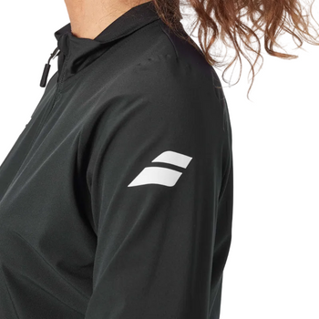 Veste Babolat Play Jacket Noir Femme 2024 - Esprit Padel Shop
