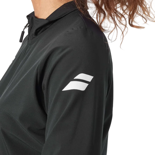 Veste Babolat Play Jacket Noir Femme 2024 - Esprit Padel Shop